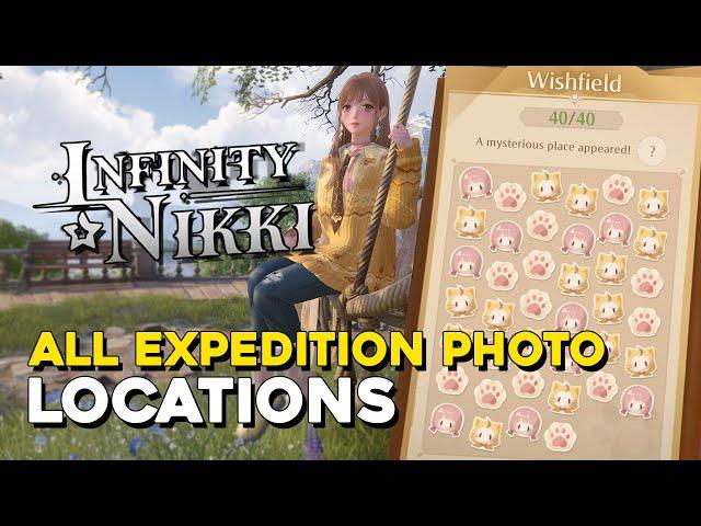 Infinity Nikki All Expedition Photo Locations (All Wishfield Photos)