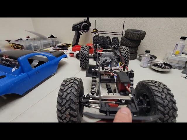 Turn your Axial Deadbolt or Wraith 1.9 into a Gspeed chassis... I did and it's well worth it