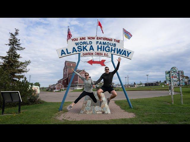 Driving the ALASKA HIGHWAY from Dawson Creek, BC to the Yukon!