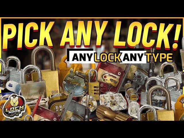 Pick EVERY Type of Lock!