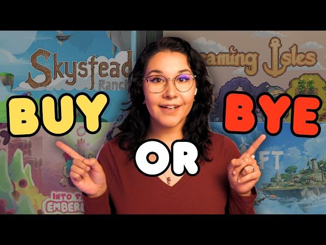 Ranking NEW Cozy Games- Should You BUY These Games or NOT?