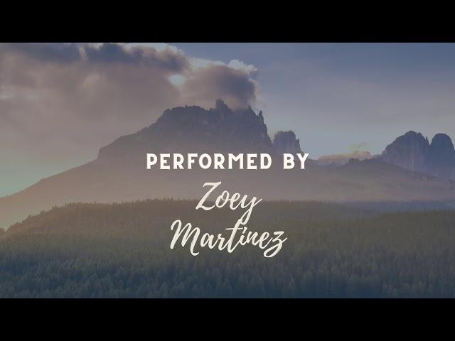 “Falling Water” Originally by Maggie Rogers, Performed by Zoey Martinez