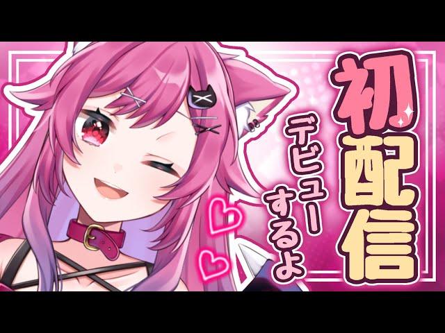 【初配信】やほまる！猫榴こなみだよ【新人VTuber】