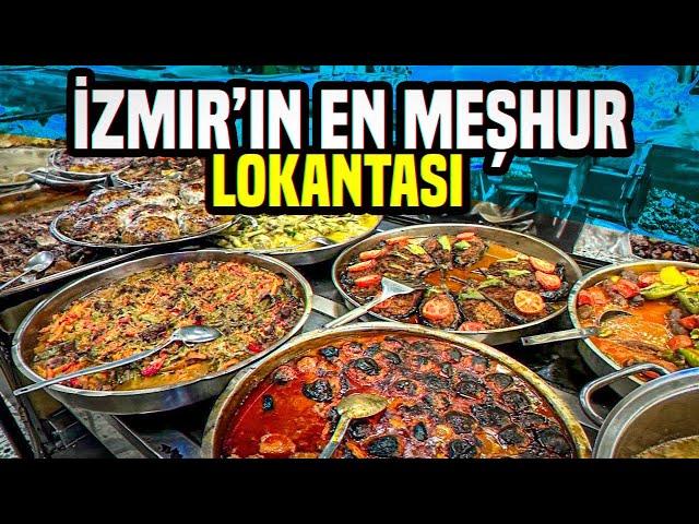 İZMİR’in EN MEŞHUR LOKANTASINA GİTTİK! İZMİR ZAİM USTA!