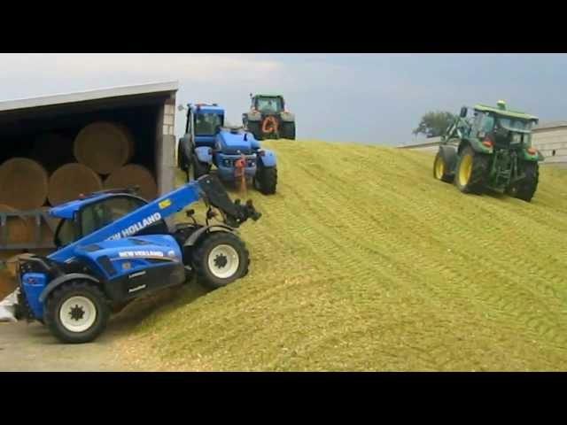 Kukurydza 2013-kiszonka na podlasiu! 3xClaas, 5xNew Holland, 4xJohn Deere. Maize Silage! FULL HD!