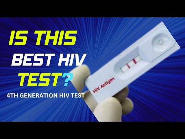 4th Generation HIV Test Accuracy, Window Period, and Benefits. HIV test positive result live.