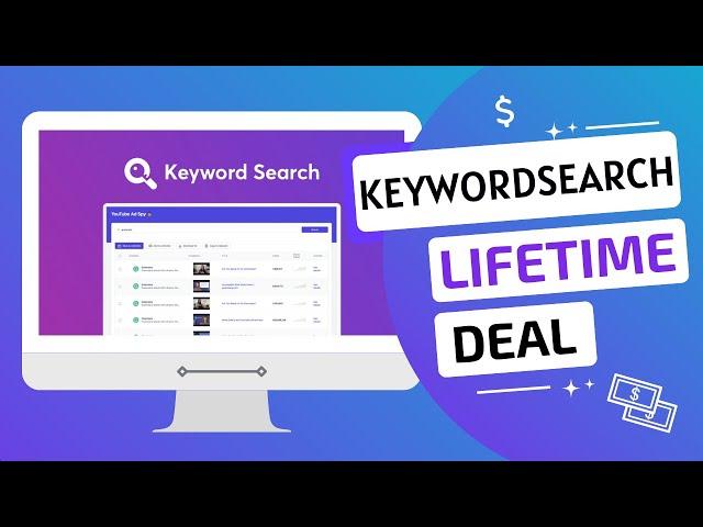 Keywordsearch Lifetime Deal with 10% DISCOUNT! Boost YouTube Campaigns with AI
