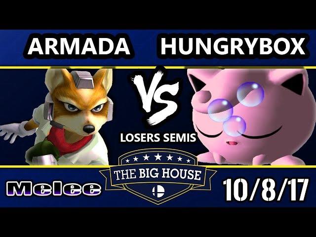 TBH7 SSBM - [A]rmada (Peach) Vs. Liquid` Hungrybox (Jigglypuff)  Melee L.Semis