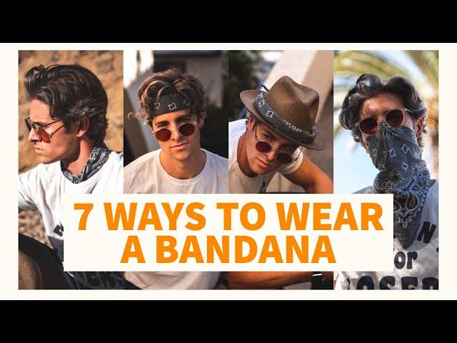 How to Wear a Bandana | 7 Ways | Parker York Smith