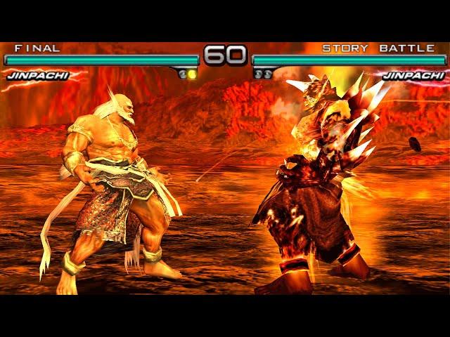 [TAS] Tekken 5 - Dark Resurrection - Jinpachi Mishima (PSP)