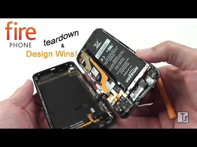 Amazon Fire Phone Teardown and Design Wins