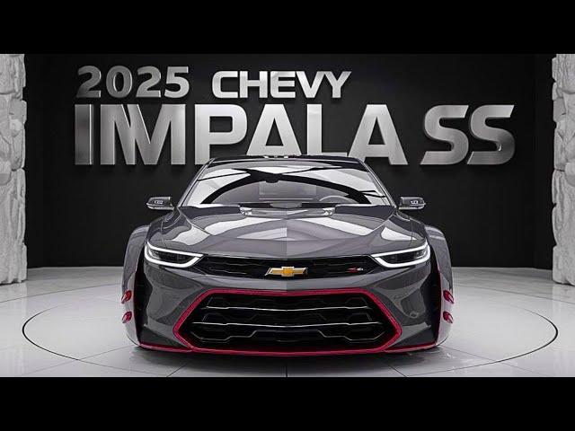 NEW 2025 Chevy Impala SS American Muscle Facelift Officially Revealed - FIRST LOOK!