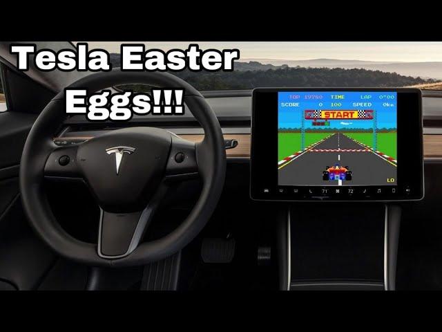 Tesla Easter Eggs Model 3 2020