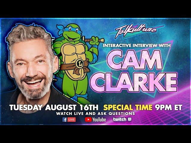 Talkulture Live Q&A with Voice Actor Cam Clarke!