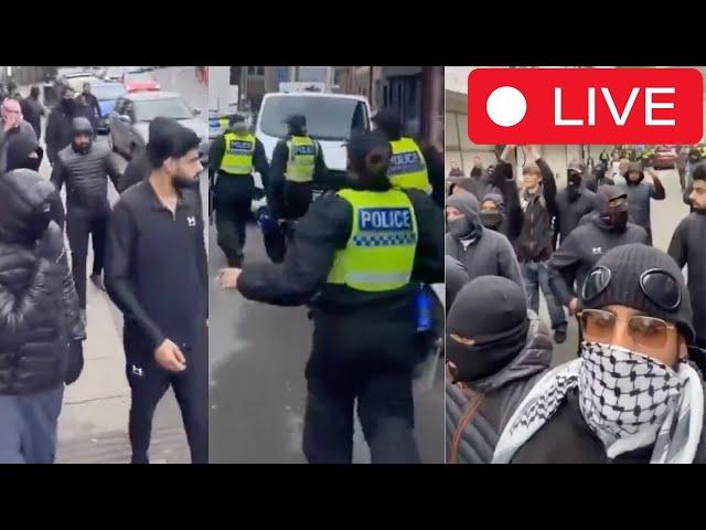  BREAKING: Islamists Out On UK Streets Face SHOCK Response