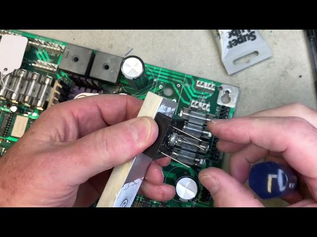 Diagnosing and properly replacing a failed bridge rectifier, Williams WPC PowerDriver board