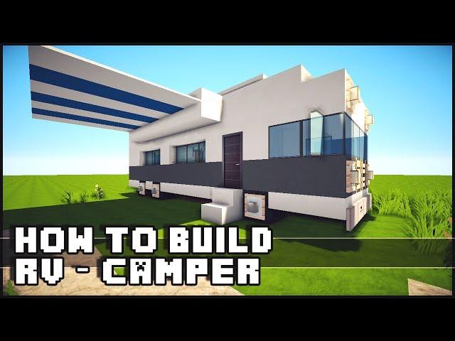 ► Minecraft : How to Make : RV / Camper