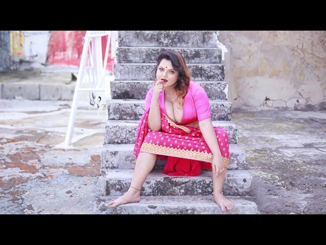 Queen Girls Indian Saree Model | Fearless Fashion Style Junkie Empowering Beauty Curvy Fashion Model