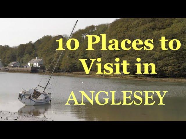 ANGLESEY - 10 GREAT PLACES TO SEE / VISIT Includes - Rhosneigr Trearddur Beaumaris Newborough Menai