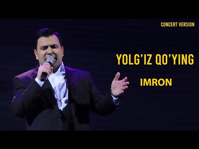 Imron - Yolg'iz qo'ying | Имрон - Ёлғиз қўйинг (VIDEO)