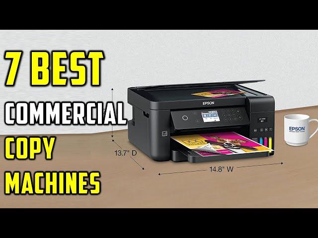 Top 7 Best Commercial Copy Machines 2025 - The Best Photocopier Machine for Business Review 2025