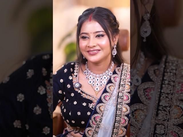 Gorgeous Odia bride and makeup by @Supriyabarikmua  Indian bride wearing blue lehenga
