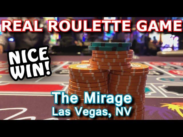 I LOVE ROULETTE! - Live Roulette Game #26 - The Mirage, Las Vegas, NV - Inside the Casino