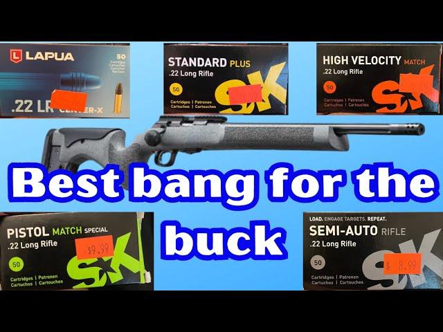 CZ 457 LRP Ammo Best Bang for the Buck! Lapua and Sk ammo comparison high to low!