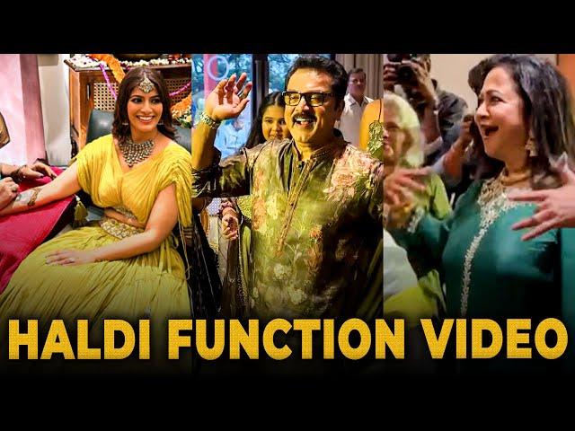 Varalaxmi Wedding  Sarathkumar & Radika Dancing At Haldi Function, Nicholai Sachdev Marriage Video