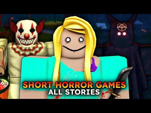 ROBLOX - Short Horror Games - ALL STORIES - [Full Walkthrough]