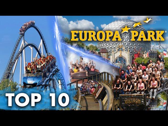 TOP 10 Fahrgeschäfte im Europa Park 2024