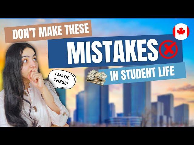 Biggest Mistakes International Students Make | I made these too