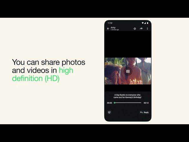 How to send HD photos and videos | WhatsApp