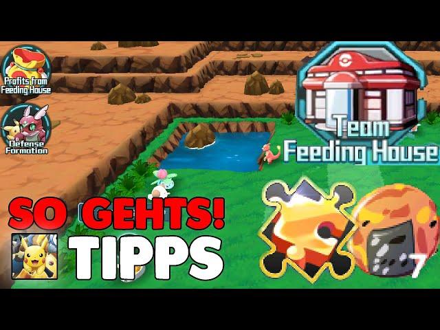 MAXIMALER Erfolg durchs Feeding House! So funktioniert es! Pokeland Legends/ Trainer Go Tipps