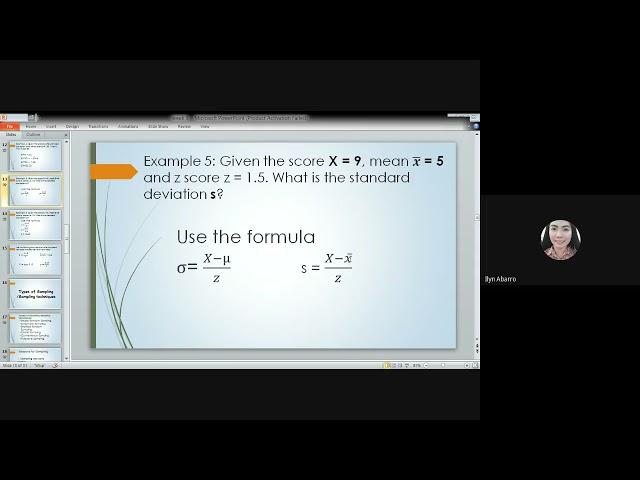 Exploring Z-Score/ Standard Score/ Types of Sampling/ Different Sampling Techniques in Statistics