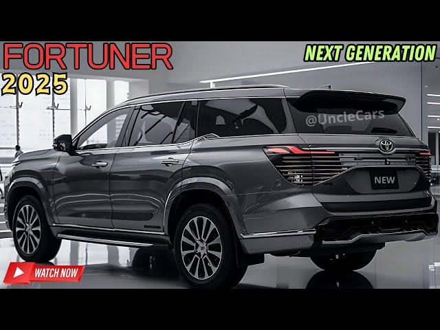 Next Generation! 2025 Toyota Fortuner - Discover the Best-Seller SUV!