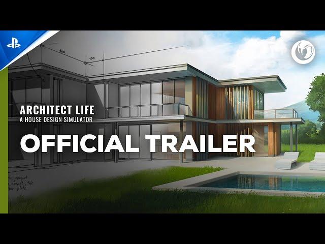 Architect Life: A House Design Simulator - Release Date Announcement Trailer | PS5 Games