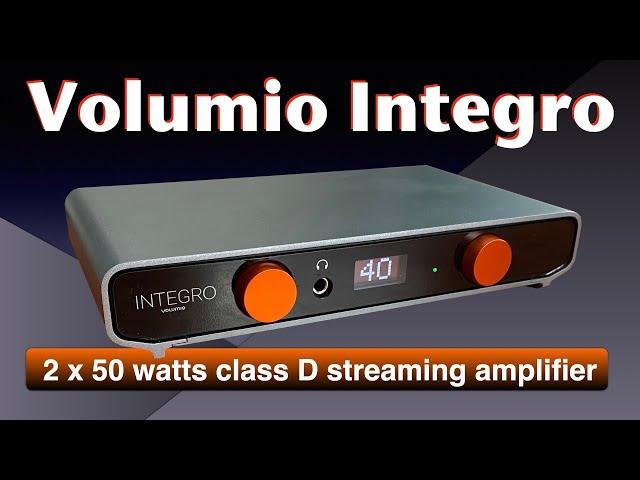 Volumio Integro streaming amp