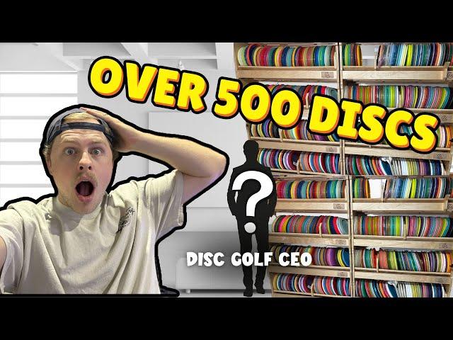 Exploring A Disc Golf CEO's INSANE $5000+ Disc Collection