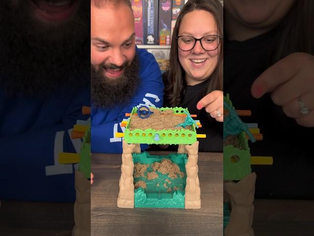 Don’t Fall Through The Quick Sand In This Game! #boardgames #couple #fun
