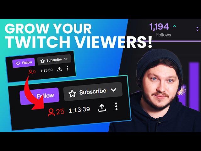 How To Grow On Twitch in 2020 - 0 To 25 Viewers In 60 Days!