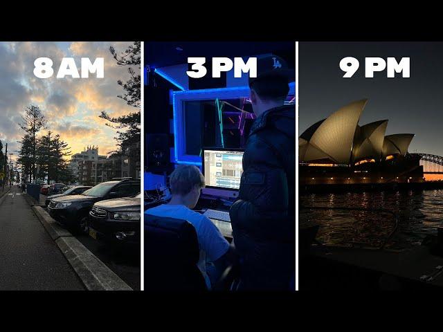 POV: Day in the Life as a 20 Year Old Platinum Producer in Sydney