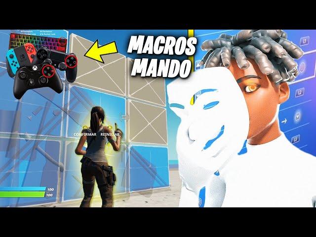 COMO TENER MACROS en FORTNITE *PS4/PC/XBOX/SWITCH* 2021 | COMO PONER MACROS MANDO PS4 CONFIGURACION