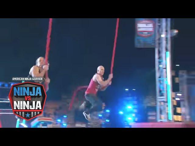 Grant McCartney Vs. David Campbell (S1 E12) | American Ninja Warrior: Ninja Vs. Ninja