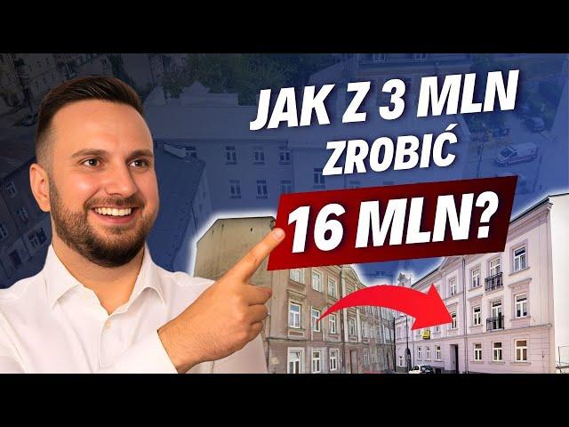 Remont starej kamienicy! Wynajem mieszkań daje dochód pasywny! Daniel Siwiec