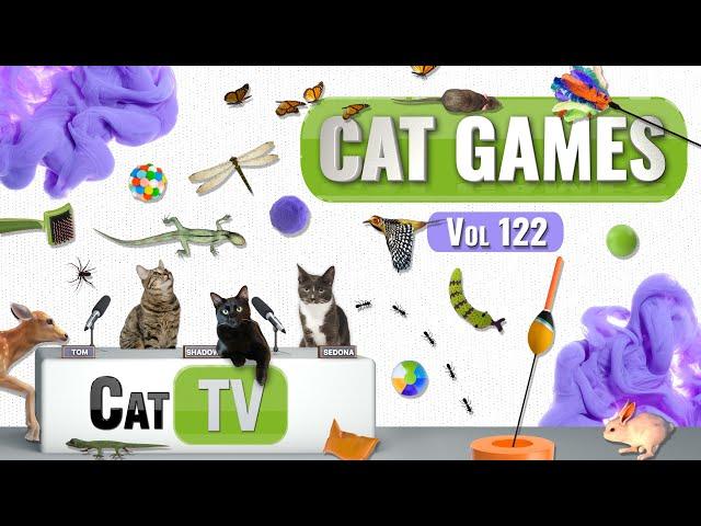 CAT Games | Ultimate Cat TV Compilation Vol 122 | 8 HOURS  