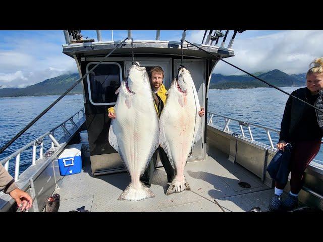 Fishing Big Halibut - Homer - Alaska Trip Pt. 2.2