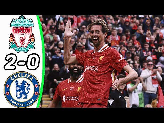 Liverpool - Chelsea 2:0 - All Goals & Highlights - Legends Charity Match | Crouch 2 Super Goals