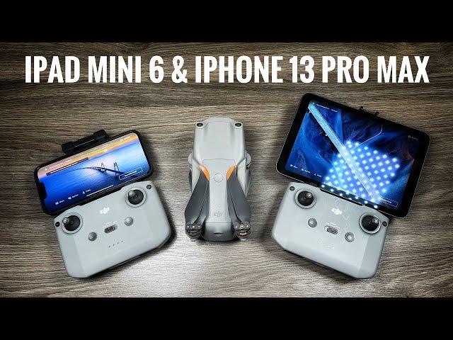 DJI Drones Flight Experience With iPad Mini 6 and iPhone 13 Pro Max