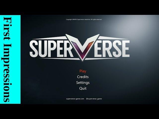 First Impressions | SUPERVERSE [Early Access]